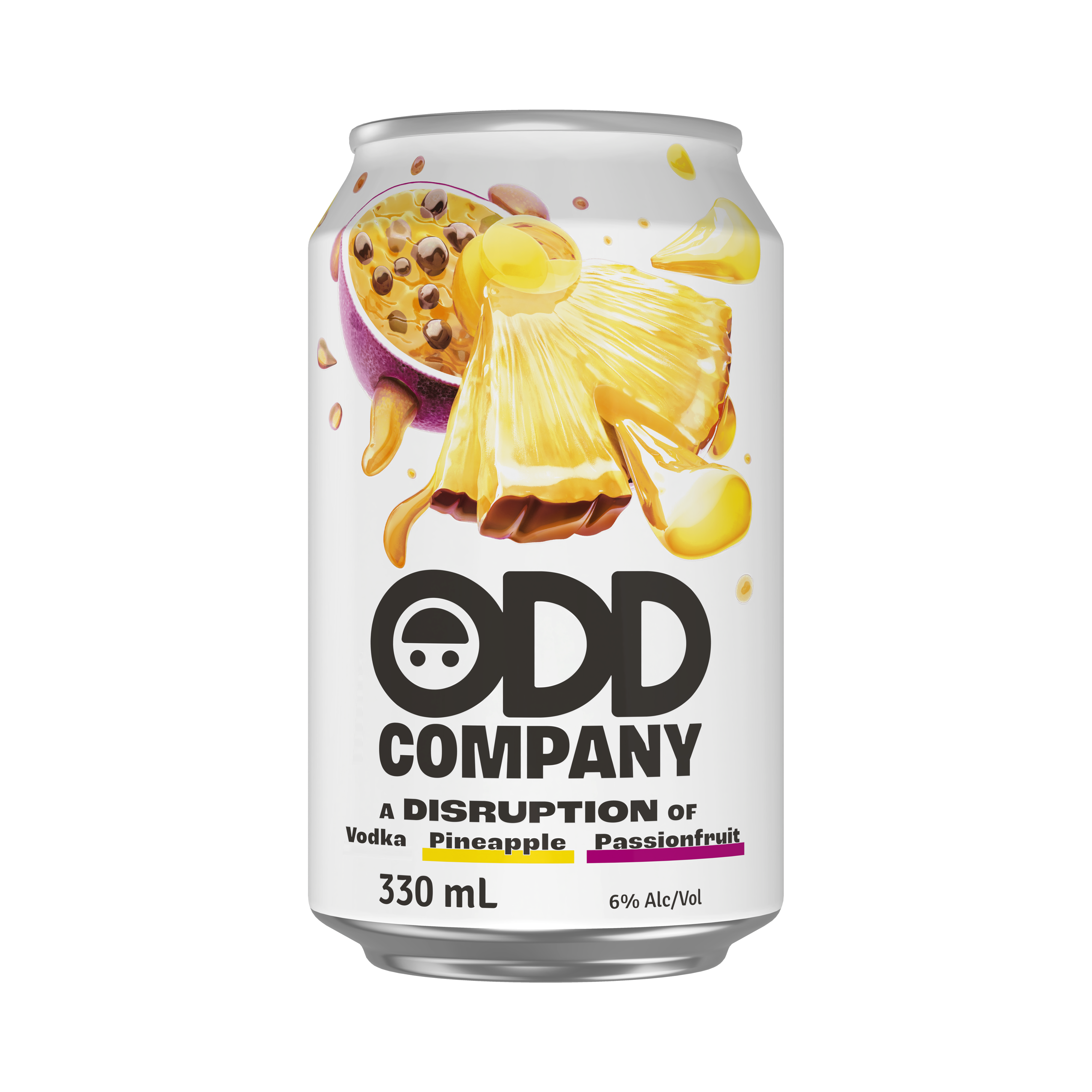Pineapple And Passionfruit Can 330Ml